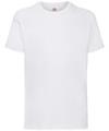 SS28B 61033 Childrens Valueweight T Shirt White colour image
